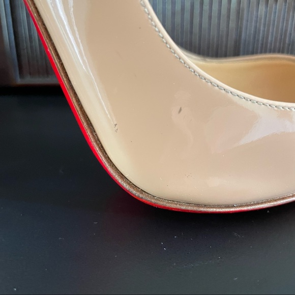 Louboutin Pigalle Nude Patent, EU size 39 - Picture 11 of 16
